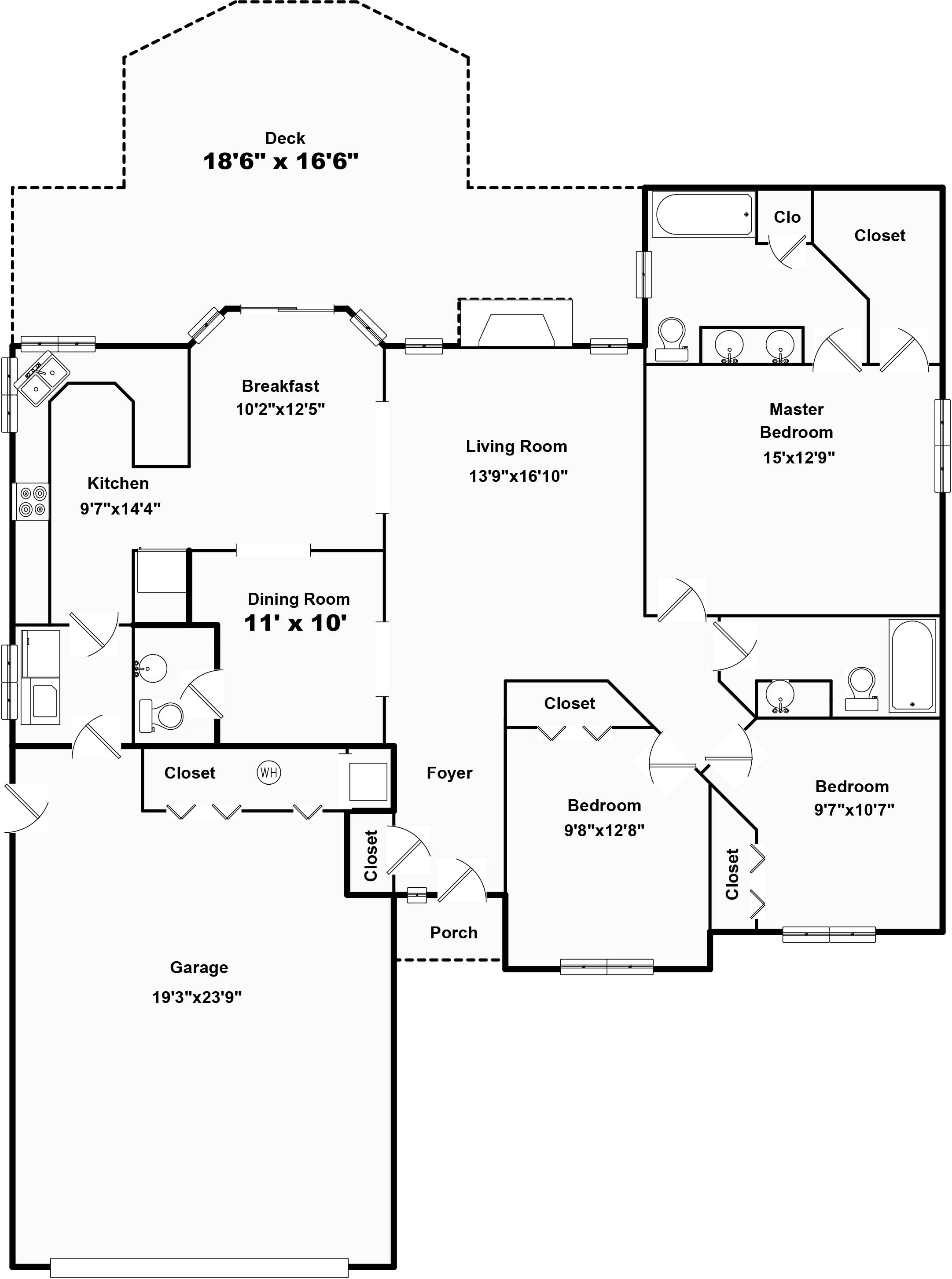 4682 Cresthaven Lane, Decatur, IL Floorplan